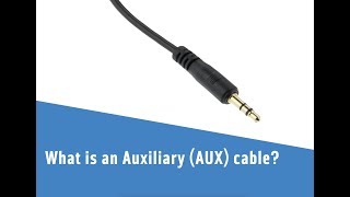 What is an AUX cable [upl. by Abixah174]