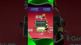 Unbelievable Block From Ding Ning 탁구 卓球 tabletennis sports shorts [upl. by Haidedej605]