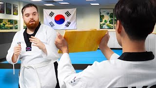 HACIENDO CLASE de TAEKWONDO en COREA DEL SUR [upl. by Elfrieda]