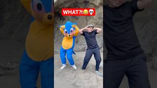 SONIC AND ARCADE CRANIACS DANCE OFF 😂❤️ shorts [upl. by Ahsilav]