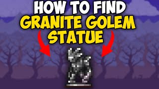 GRANITE GOLEM STATUE [upl. by Ardnuassac]