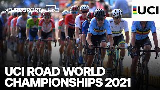 UCI Road World Championships 2021  Mens Elite Road Race  Cycling  Eurosport [upl. by Kirby209]