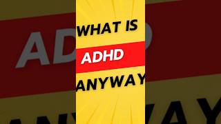 What is ADHD Anyway mentalhealth psychology adhd add [upl. by Walling659]