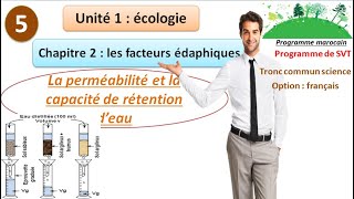 perméabilité et capacité de rétention deau du sol [upl. by Irra]