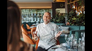 Michel Roux in Le Gavroche at The Lawn The Championships Wimbledon [upl. by Anicul]