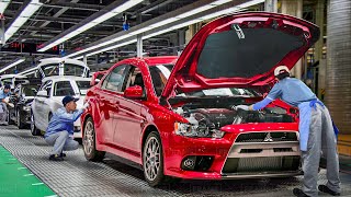 How They Produce the Mythic Mitsubishi Lancer Evolution Inside Best Japanese Factory [upl. by Notneiuq]