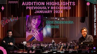 colORCHESTRA Highlights  Dina Nesterenko violin [upl. by Oinotnas534]