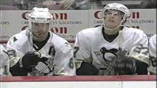 200506 vs PIT Sidney Crosby first NHL Point [upl. by Eelyrag]