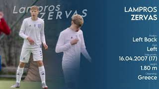 Lampros Zervas Highlight Video 20232024 [upl. by Harrak]