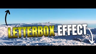 The Easiest Way to Create Letterbox Effect  How to do Letterbox Opening Effect [upl. by Haldas138]