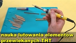 Zestaw do nauki lutowania elementów elektronicznych [upl. by Shaffer]