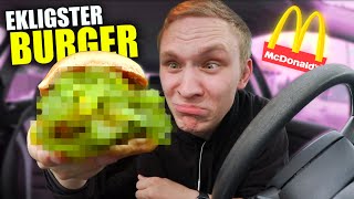 Ich BESTELLE den SCHLECHTESTEN McDonalds Burger [upl. by Beau]