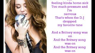 Miley Cyrus  Party in The USA Lyrics [upl. by Martel]