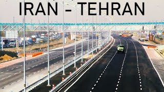 TEHRAN 2022 Driving Tour in Azadegan Highway  IRAN 4K UHD 60fps [upl. by Htebazil]