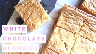 Best Ever White Chocolate Blondies [upl. by Poliard104]