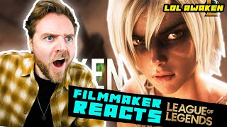 FILMMAKER REACTS TO LEAGUE OF LEGENDS AWAKEN  DEEP DIVE BREAKDOWN  HOLY SMOKES [upl. by Silda]