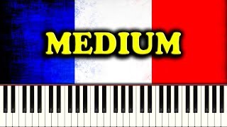 LA MARSEILLAISE French National Anthem  Piano Tutorial [upl. by Marasco]