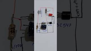 How to makeMono stable circuit diagramwith Transistor timer electronic shortsfeed [upl. by Yehs]