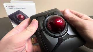 Kensington Wireless Trackball Mouse [upl. by Ariahs]