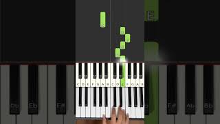 ALL MY FELLAS EASY Piano Tutorial [upl. by Mylan]