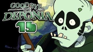 GOODBYE DEPONIA HD 015  Unzählige Leben nach dem Tode ★ Lets Play Goodbye Deponia [upl. by Annoiek664]