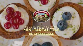 Mini tartaletas de cheesecake [upl. by Tace962]