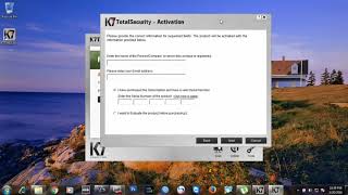 How to Install K7 Total Security [upl. by Auqinehs]