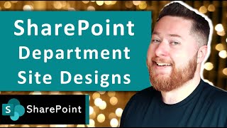 Top 6 FREE SharePoint Site Designs for Departments  SharePoint Intranet Examples [upl. by Daisy614]