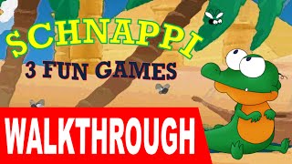 Schnappi 3 Fun Games PS1 Walkthrough [upl. by Norym]