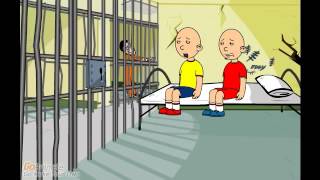 Caillou amp Daillou Escapes from Jail amp Gets Grounded BIG TIME [upl. by Carrnan186]