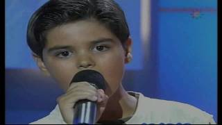 Abraham Mateo 9 años canta ante Shaila Dúrcal  COMO TU MUJER  Rocío Dúrcal [upl. by Etnoid]