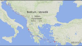 Bodrum – Venedik yelken seyri 1bölüm [upl. by Agathy444]