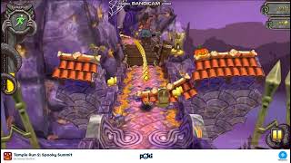 Playing TEMPLE RUN II SPOOKY SUMMIT on Poki19102024 [upl. by Kip761]