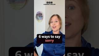 6 ways to say ‘sorry’ in English shorts [upl. by Durning400]