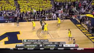 2012117 Michigan vs Michigan St [upl. by Arikihs404]