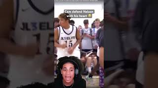 Cam Wilder STEP UP For Nelson 😳 shorts basketball aau rwe [upl. by Ravo]