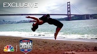 American Ninja Warrior  Barclay Stockett Is Flipping Awesome Digital Exclusive [upl. by Erehpotsirhc]