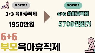 66부모 육아휴직급여 총정리 이 영상만 보시면 됩니다 [upl. by Nossyla]