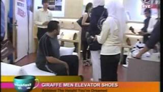 Giraffe Sunway Pyramid Opening Launhing via NTV7 [upl. by Auqinom]