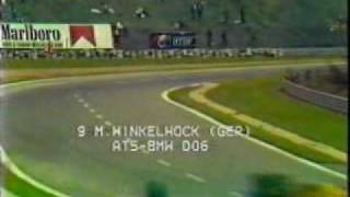 1983Spa FrancorchampsAccidente de Manfred Winkelhock [upl. by Burck212]