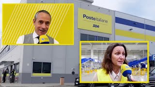 Il CDA di Poste Italiane nellHub logistico di Bologna [upl. by Hawger882]