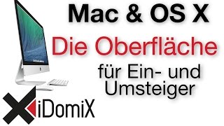 Mac OS X Schreibtisch Oberfläche und Umgang für Einsteiger und Umsteiger von Windows [upl. by Alviani211]