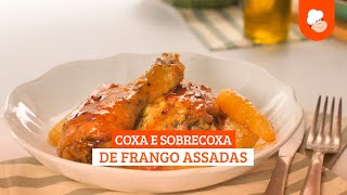 Coxa e sobrecoxa de frango assadas — Receitas TudoGostoso [upl. by Hollyanne]