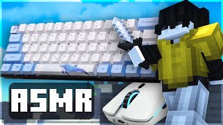 300ms Bedwars ASMR Keyboard amp Mouse Sounds  Hypixel Bedwars [upl. by Alyehs74]