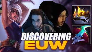 THE RANK 1 NA DISCOVERS EUW [upl. by Ataga227]