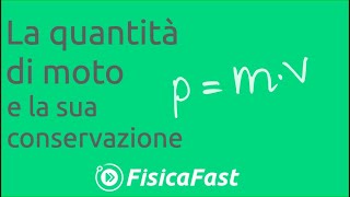 La quantità di moto e la sua conservazione lezione di fisica [upl. by Line]