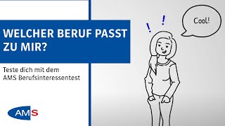 Welcher Beruf passt zu mir Teste dich  AMS Berufsinteressentest 15 [upl. by Inatirb697]