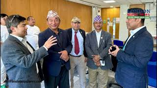 Gulmi palika Mayor Saroj Thapa amp Bed Bdr Thapa visit at Rushmoor Borough United Kingdom￼ 2024 [upl. by Harolda]