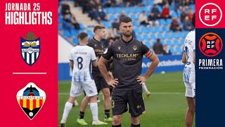 Resumen PrimeraFederación  CD Atlético Baleares 01 CD Castellón  Jornada 25 Grupo 2 [upl. by Anelrahs]