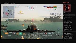 We Play World of Warship legends ps4 Prof Gaming English Polish Danish [upl. by Enelie]